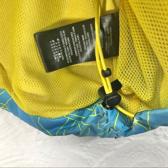 ORAGE light blue snowboard jacket-yellow spell out - Picture 7 of 12